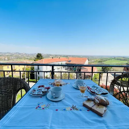 Casa Vacanze Con Vista Panoramica Frassinello Monferrato Exterior photo